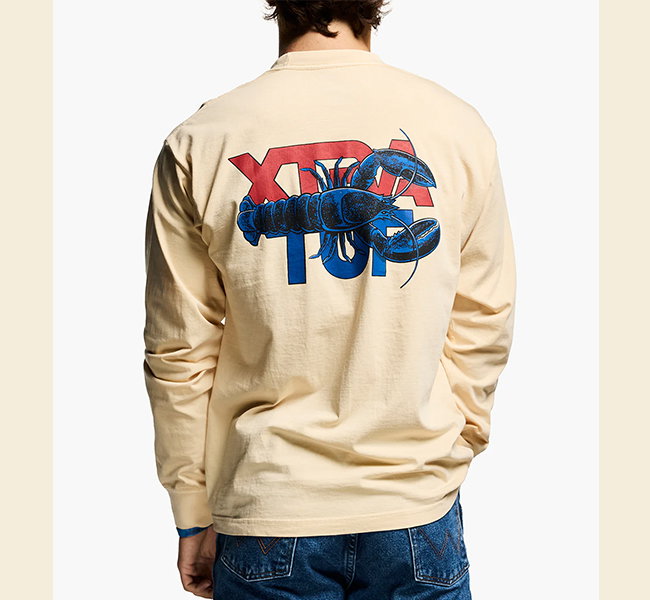 Men's Long Sleeve Lobster Tee lifestyle image