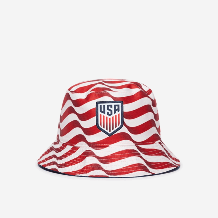 USA National World Cup Soccer Reversible Bucket Hat
