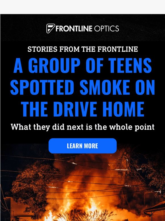 They left prom and ran into a burning house