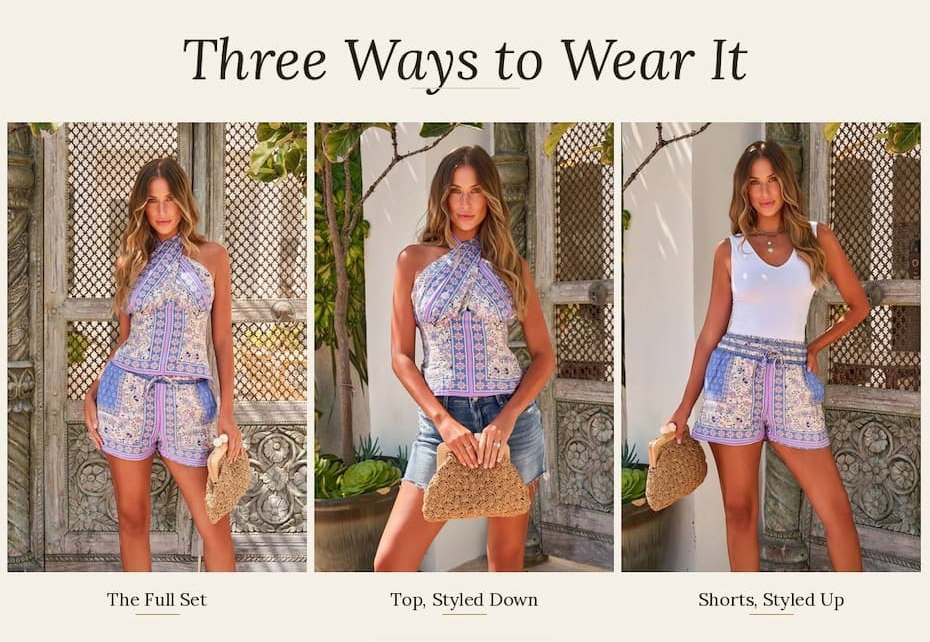Three Ways To Wear It.
