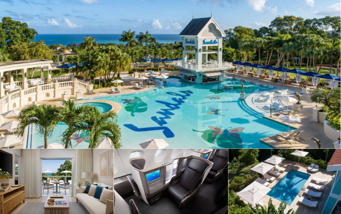 Sandals Ochi Beach Resort with Return Business Class Flights