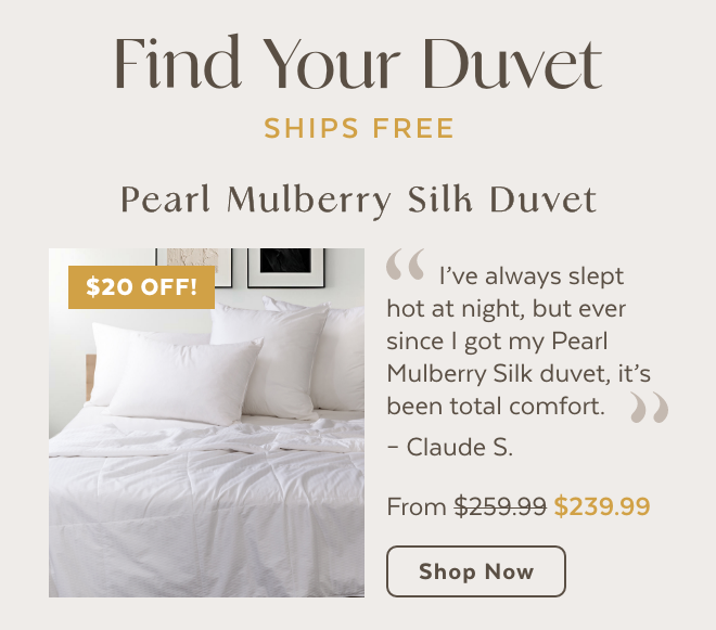 Shop Pearl Duvet