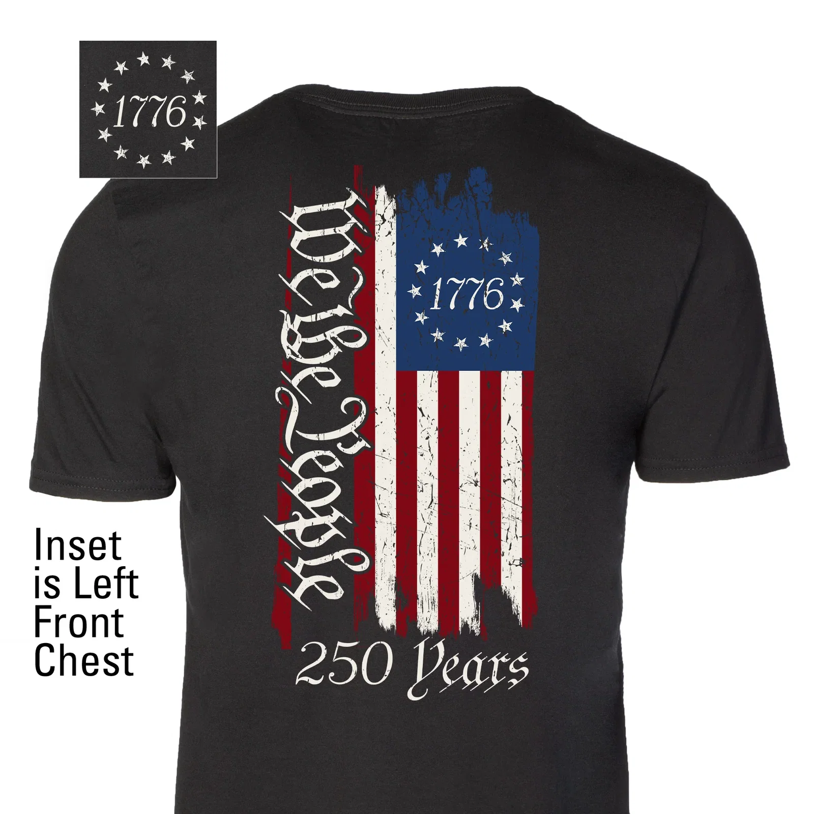 Image of 250 Years We The People Flag T-Shirt