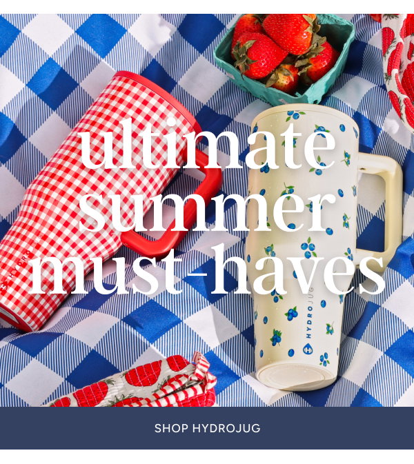 ultimate summer must-haves, shop hydrojug