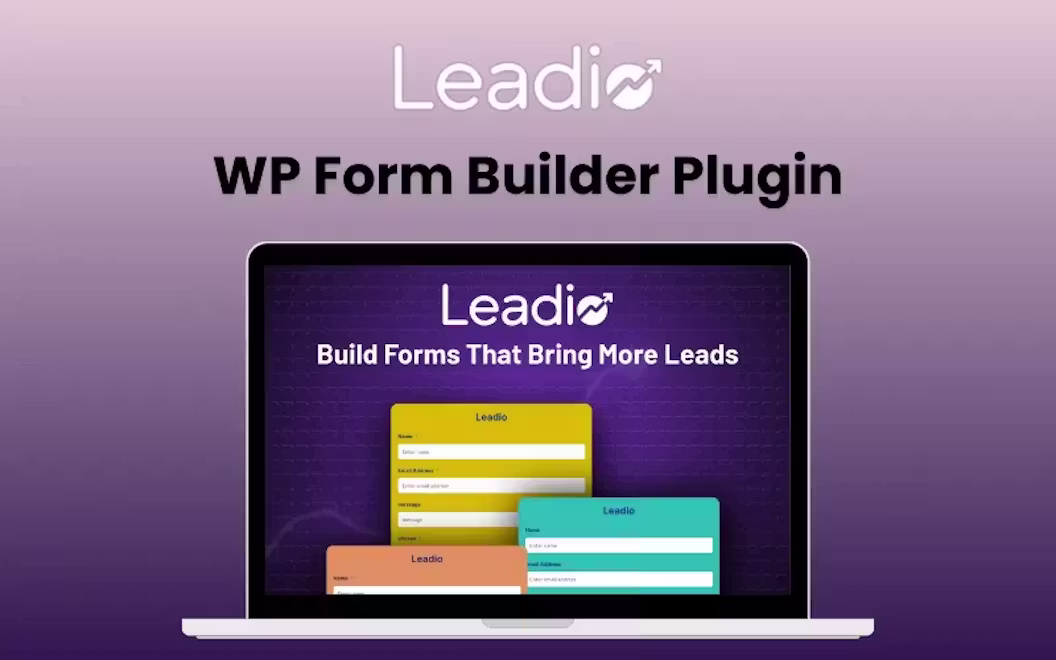 Leadio – Build High-Converting WordPress Forms | Lifetime Access