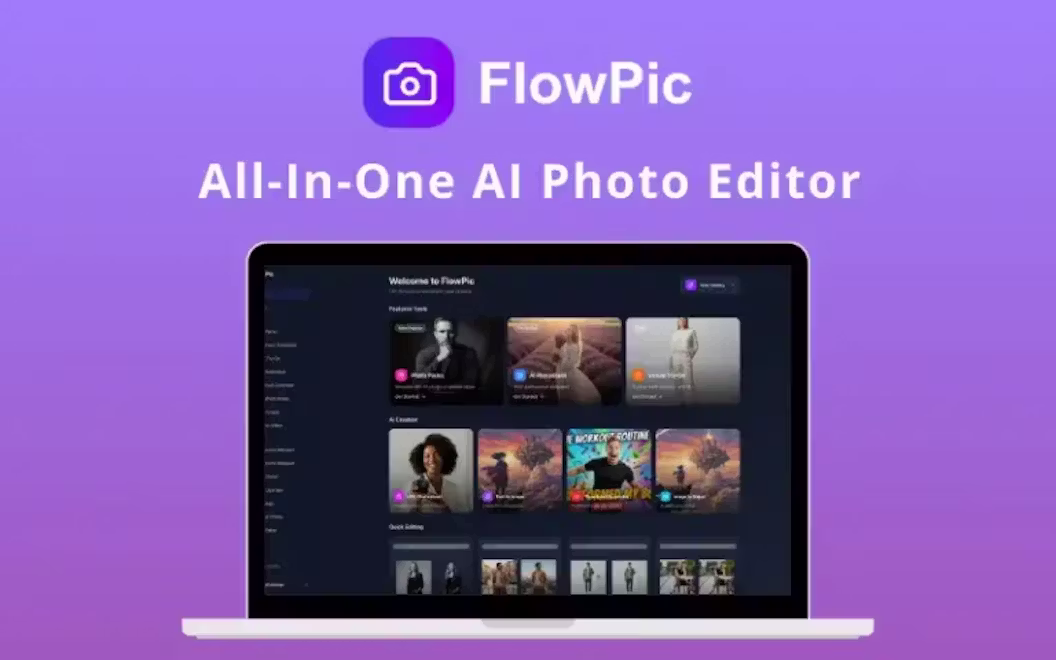 FlowPic – All-In-One AI Photo Editor | Lifetime Access