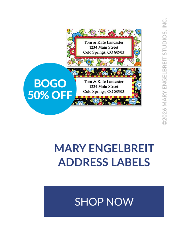 Mary Engelbreit Address Labels [Click here to Shop Now]