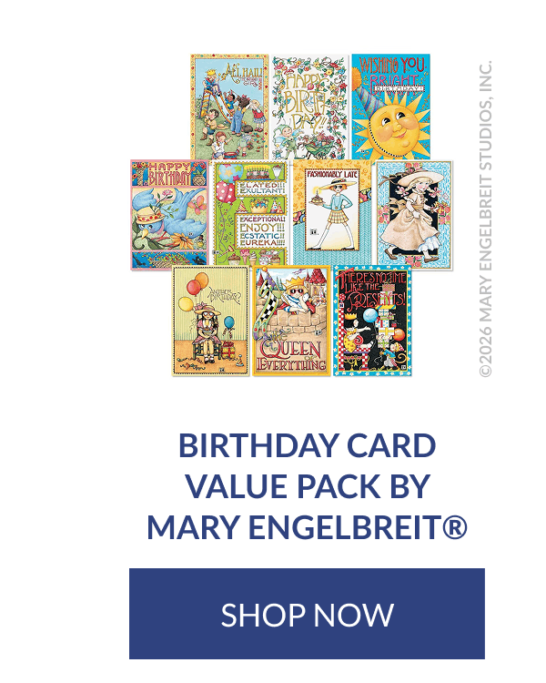 Birthday Card Value Pack by Mary Engelbreit® [Click here to Shop Now]