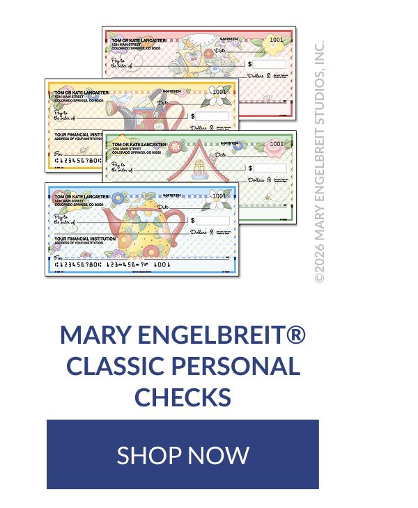 Mary Engelbreit® Classic Personal Checks [Click here to Shop Now]