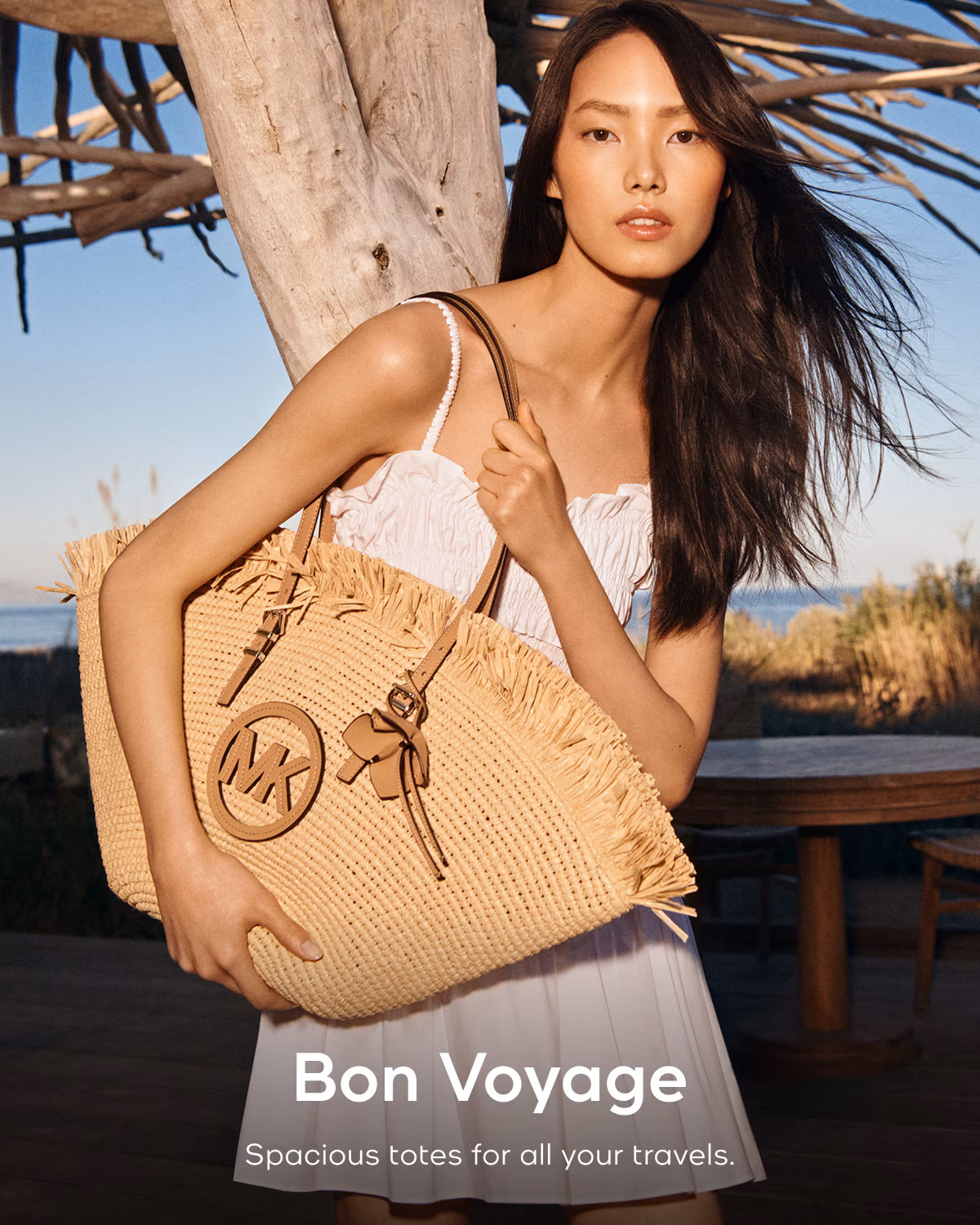 Bon Voyage Spacious totes for all your travels.