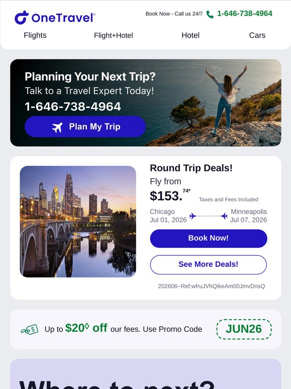 ✈️ Round Trip Flights from $153.74*