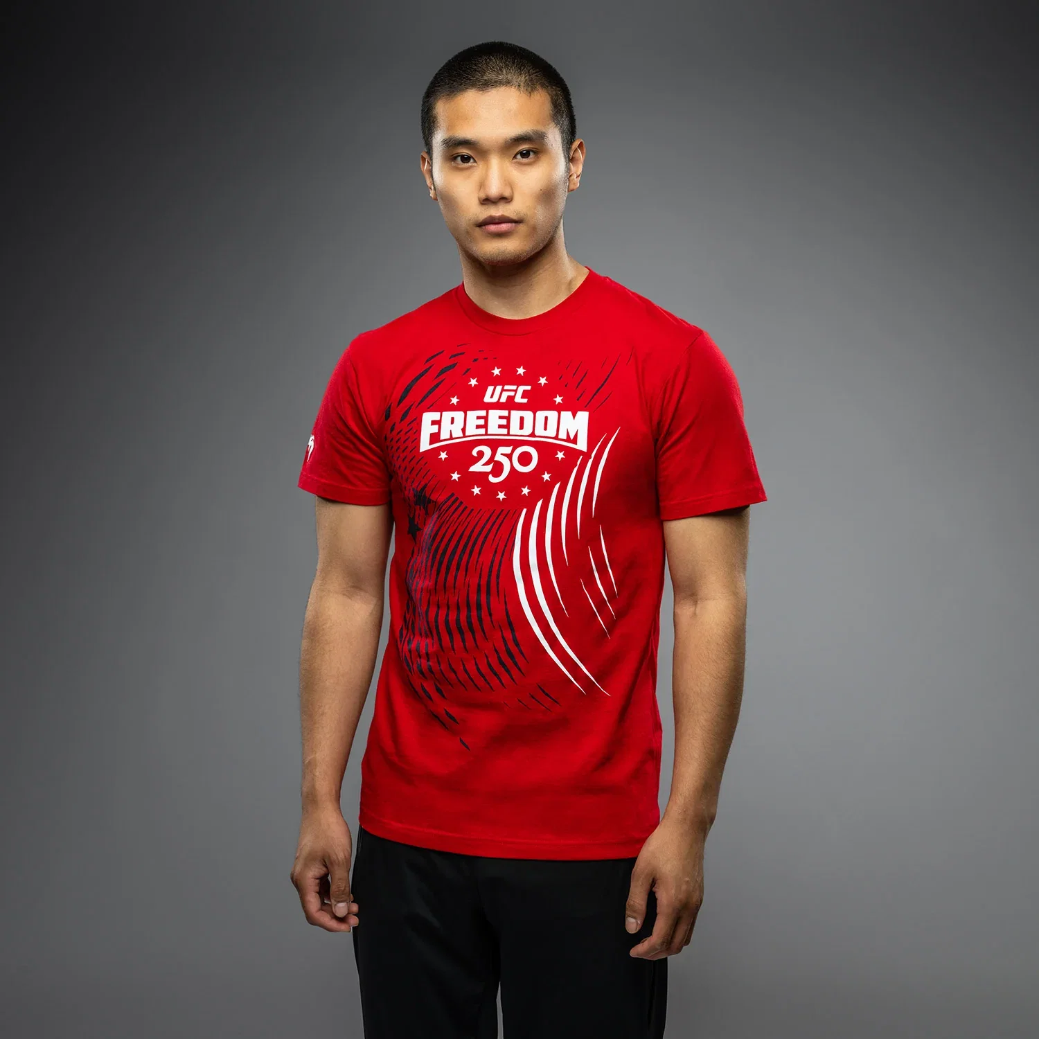 Image of Official UFC Freedom 250 Official Weigh-In Tshirt - Red