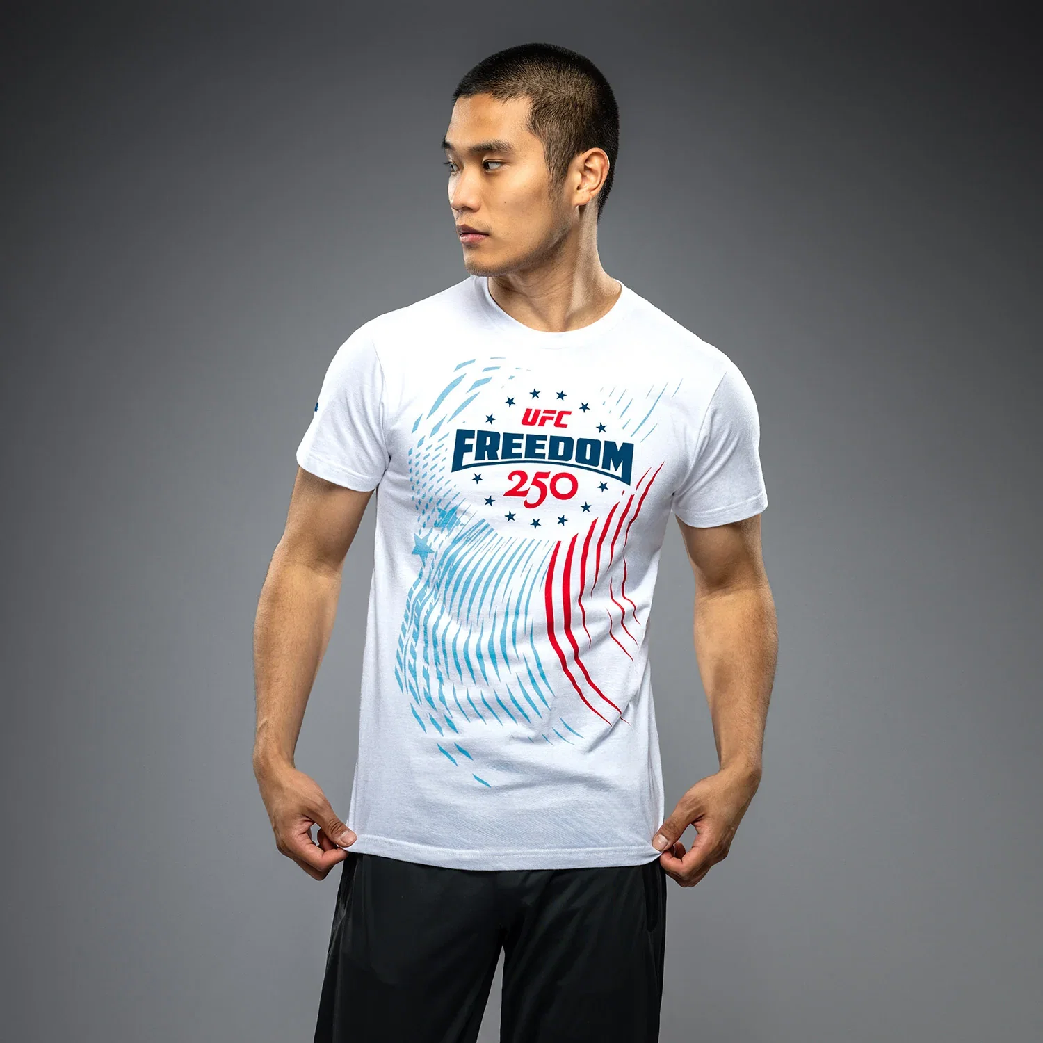 Image of Official UFC Freedom 250 Official Weigh-In Tshirt - White