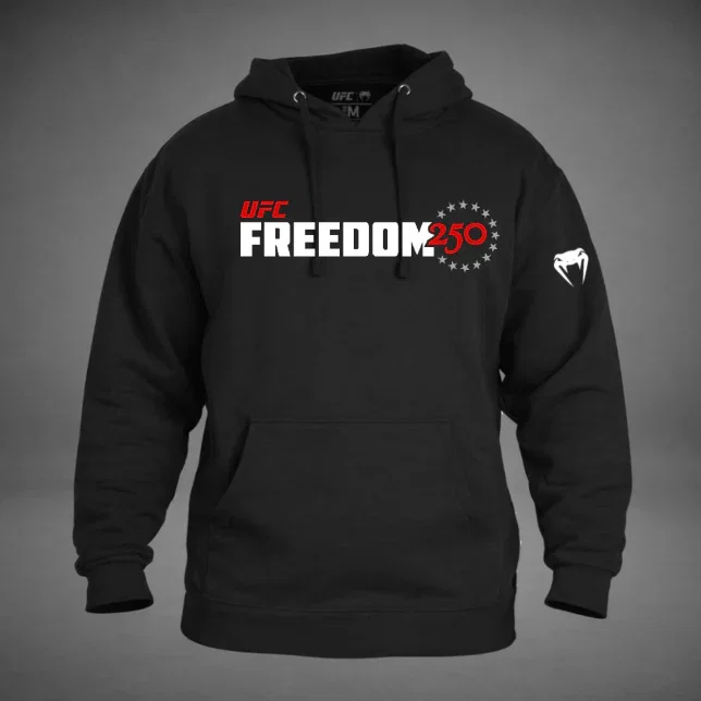 Image of Venum Official UFC Personalized Horizontal Freedom 250 Hoodie