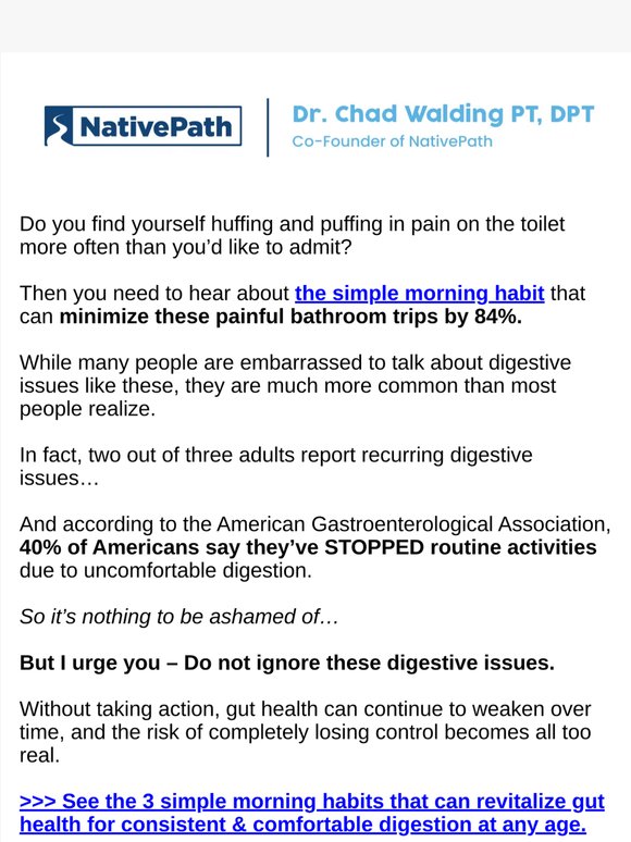 Cut Bathroom Pain by 84%