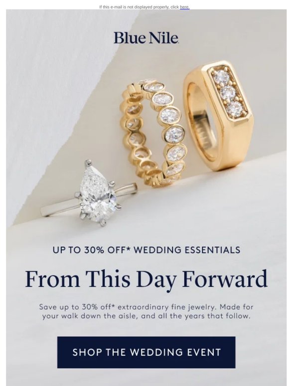 Save on Select Jewelry at The Wedding Event