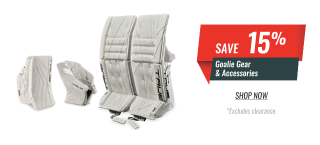 Goal Pad, Blocker, Catcher, Chest and Arm, Goal Pants, Goal Skates, Goal Masks 15% off