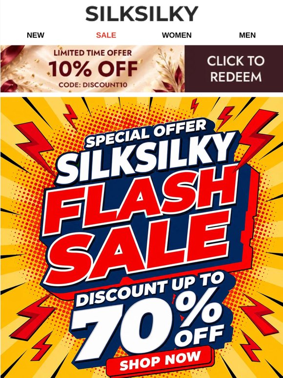 💥30% - 70% OFF: Additional Clearance Styles.