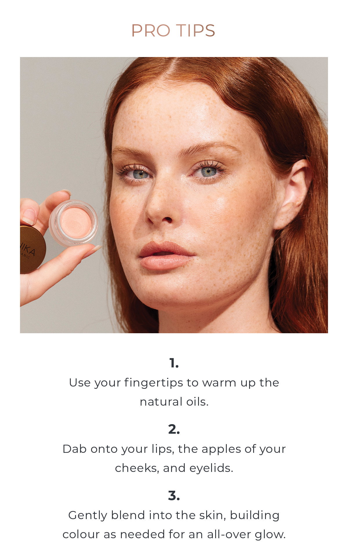 Lip & Cheek Cream | INIKA Organic