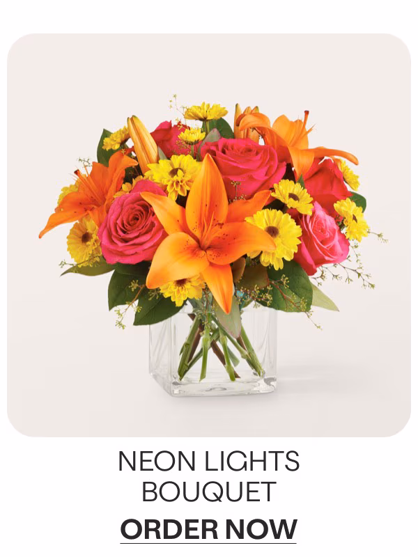 Neon Lights Bouquet - Order Now »