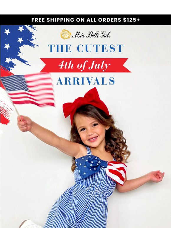 The CUTEST 4th of July ❤️💙🤍