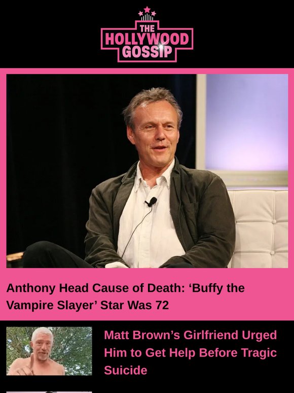 Anthony Head Cause of Death: 'Buffy the Vampire Slayer' Star Was 72