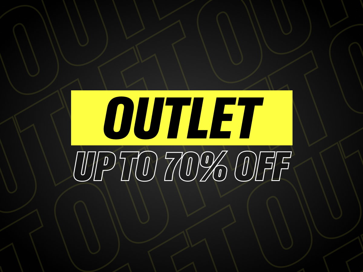 Outlet up to 70% off