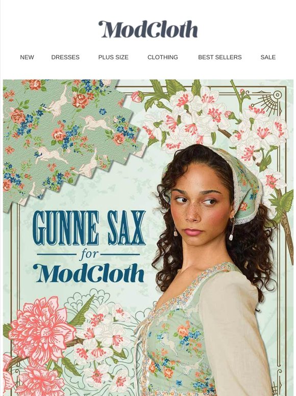 A Little Weekend Magic from Gunne Sax