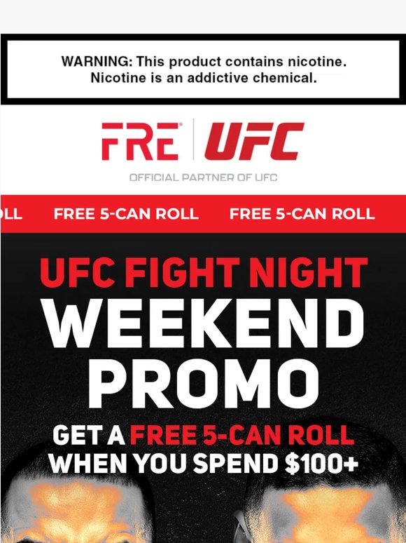 UFC Fight Weekend. Covered 🥊