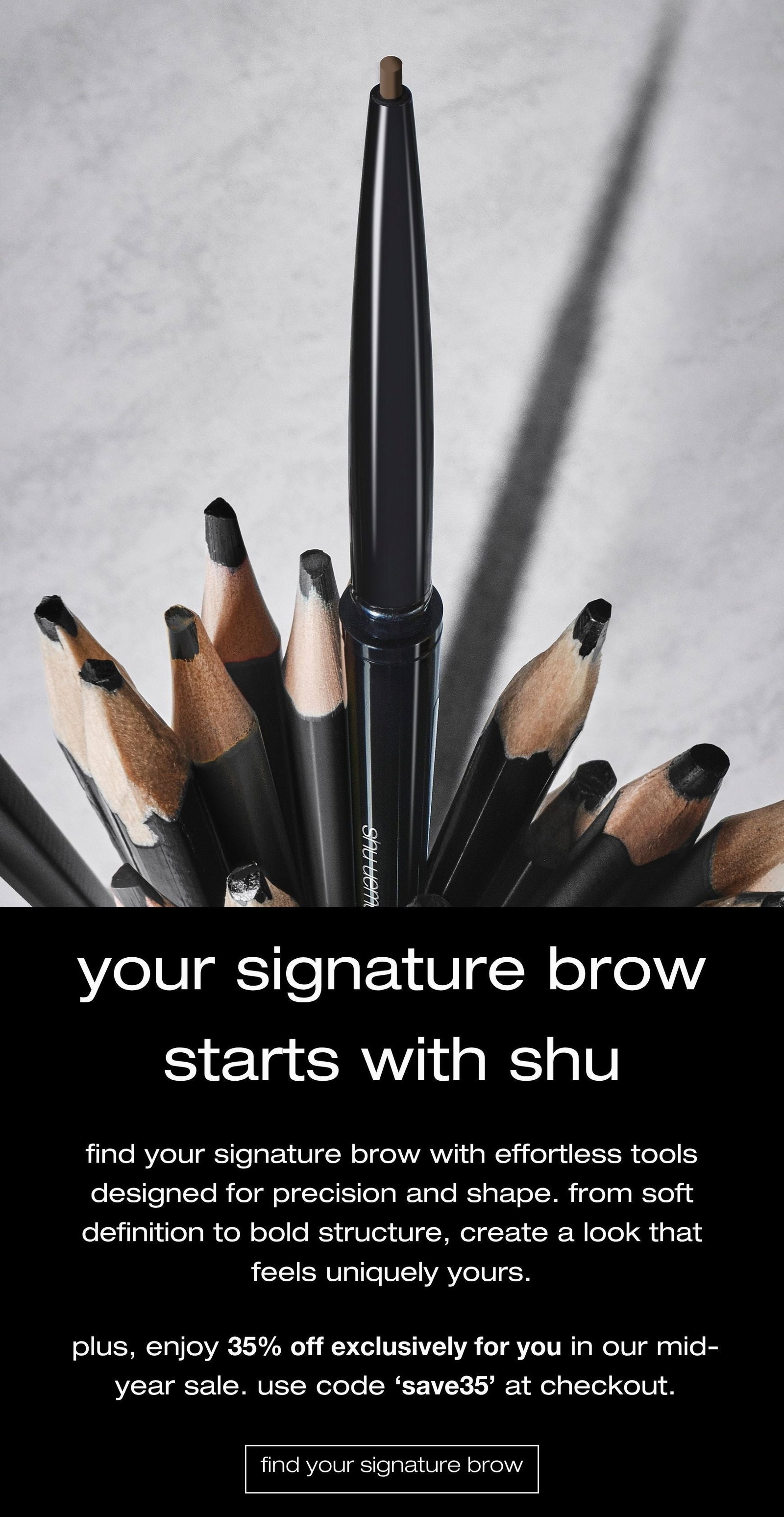 find your signature brow