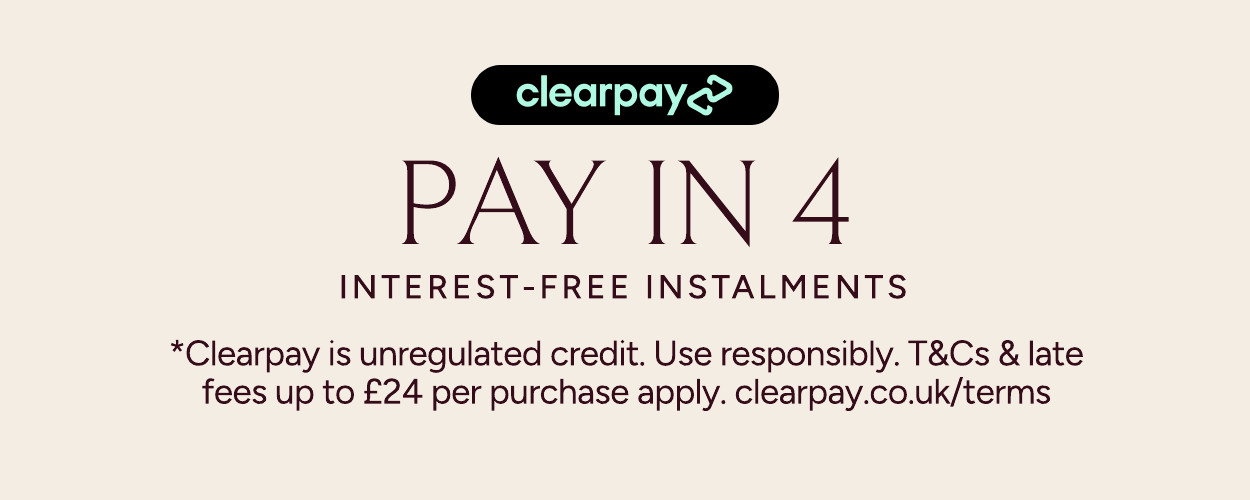PAY IN 4 WITH CLEARPAY