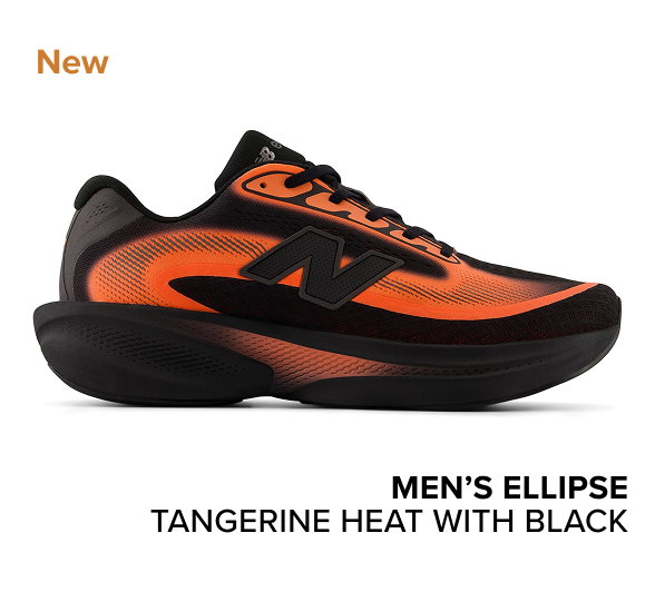 men’s Ellipse Breathe PINK HEAT with BLACK