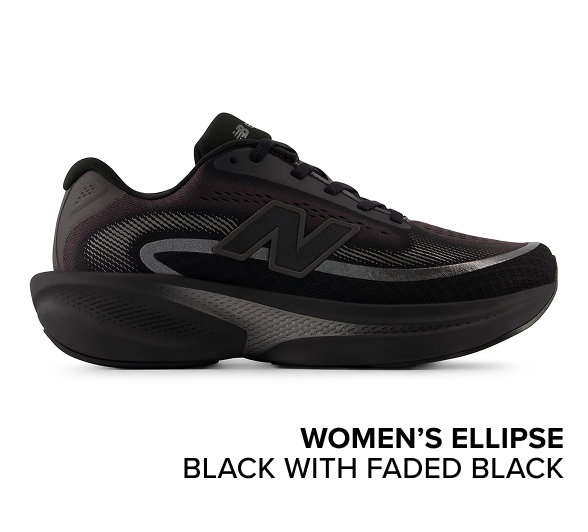 women’s Ellipse Breathe WHITE with BLACK