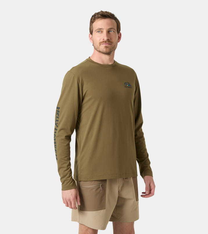 Men's Skog Graphic Long Sleeve Tee