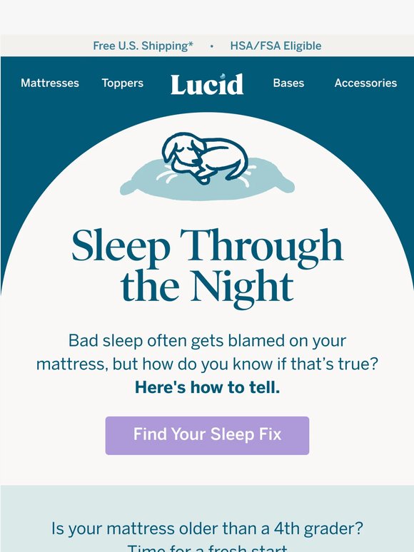 Does sleeping through the night feel like a dream?
