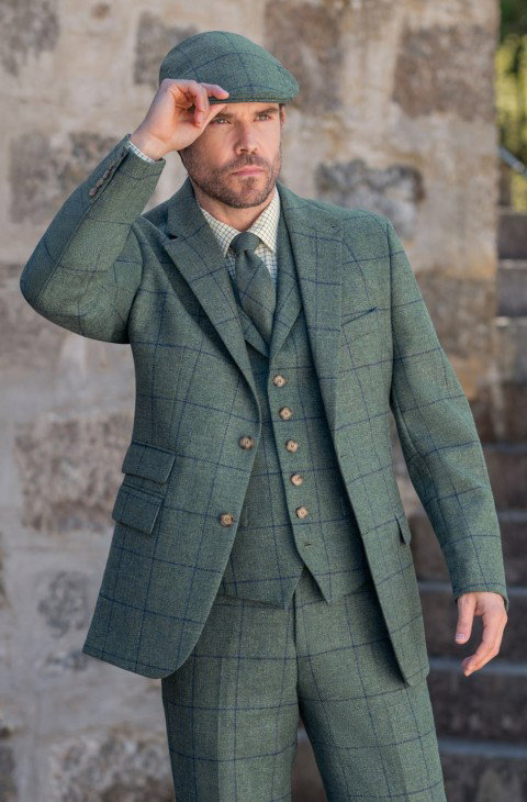 MEN'S TWEED SUIT - SHOP THE LOOK