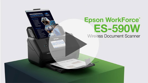Video: Epson WorkForce ES-590W Video Thumbnail