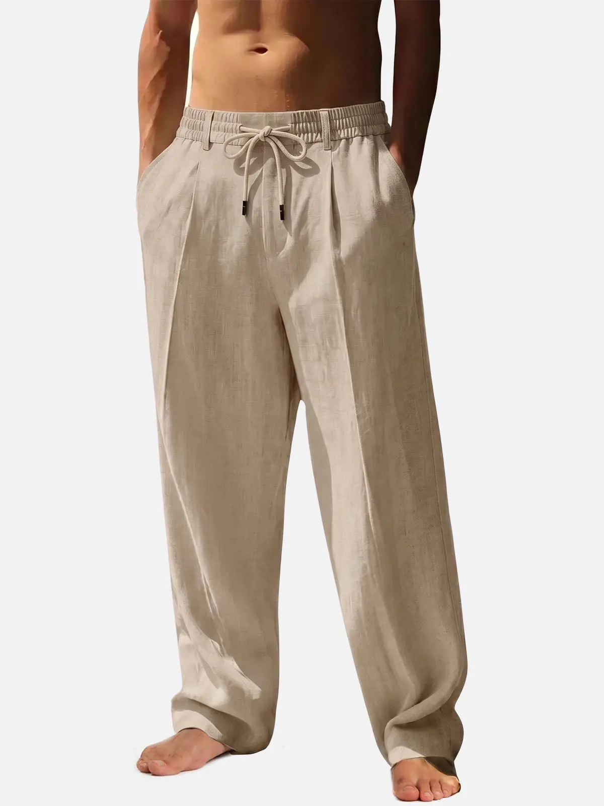 Image of Men's Relaxed FlexComfort™ Straight Leg Pants