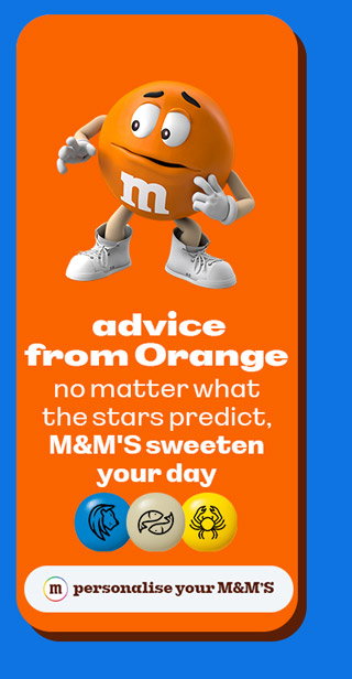 PERSONALISE YOUR M&M'S