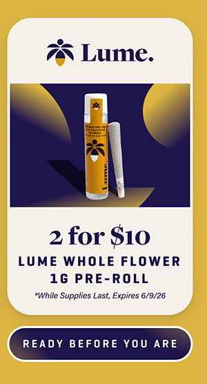 2/$10 Lume 1g Pre-Rolls