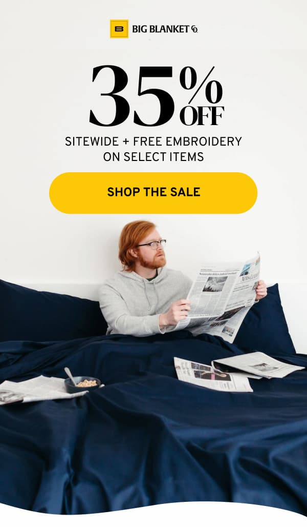 35% OFF SITEWIDE + FREE EMBROIDERY ON SELECT ITMES