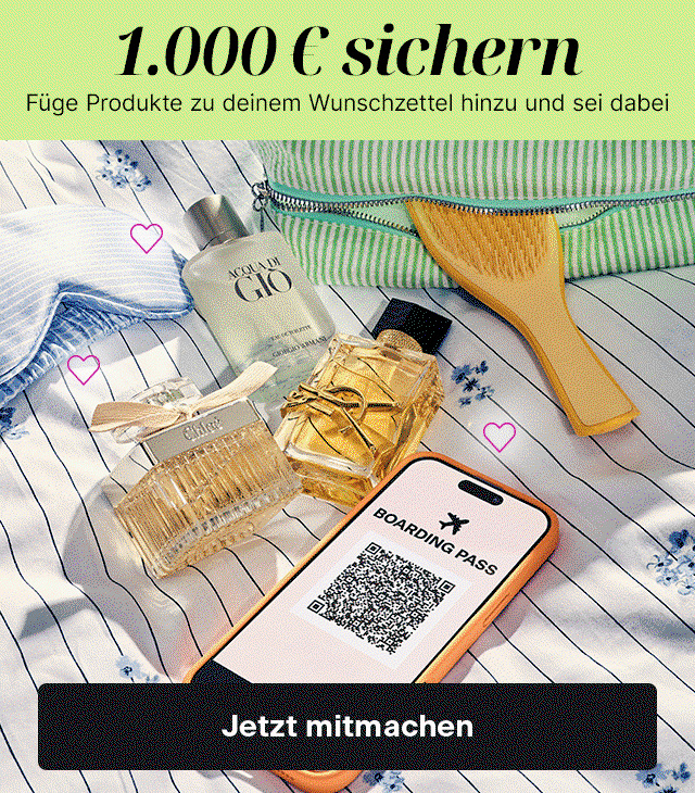1.000 € für deinen Wunschzettel