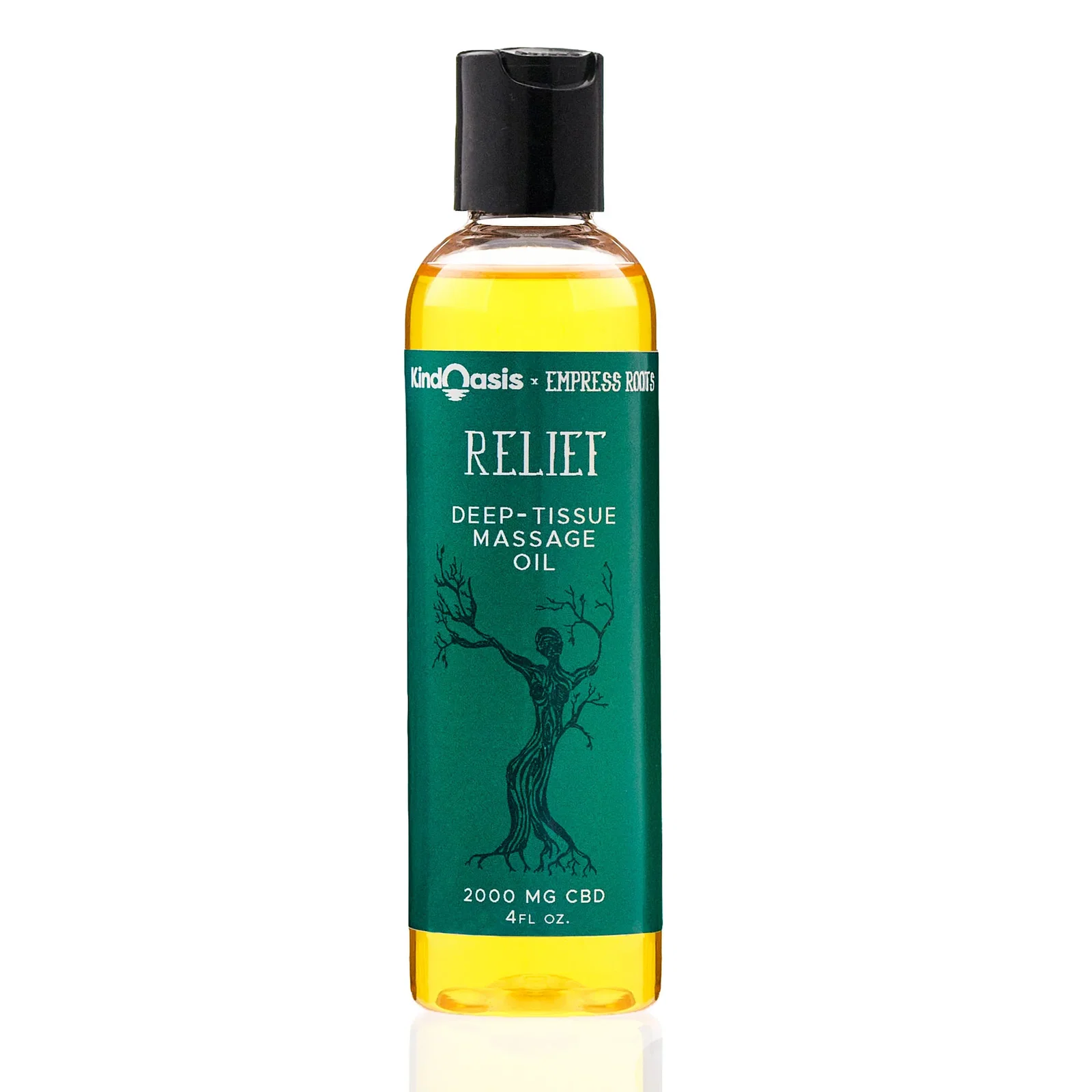 Image of Kind Oasis - Deep Tissue Massage Oil - Relief 2000mg CBD