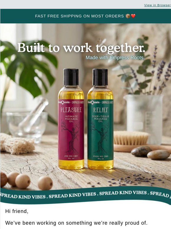 Two Oils. One Better Routine.