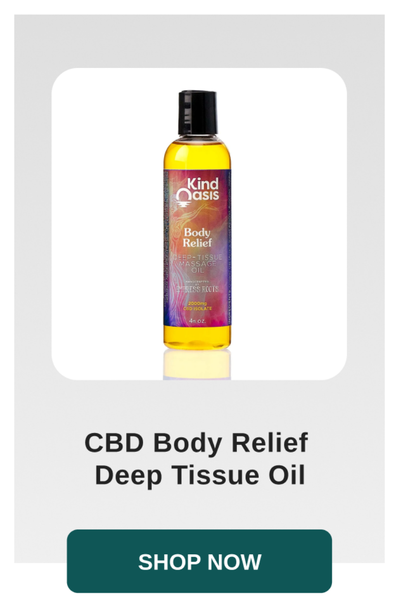 CBD Body Relief Deep Tissue Oil