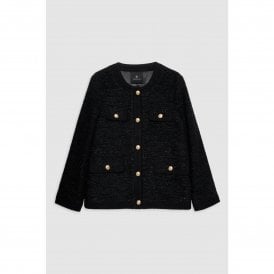 Anine Bing Lydia Jacket Black Shine