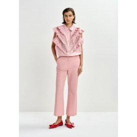 Essentiel Antwerp Jeandarlene Sleeveless Shirt Light Pink 