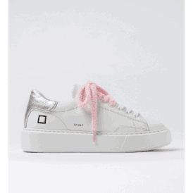 D.A.T.E SFERA Calf White-Silver
