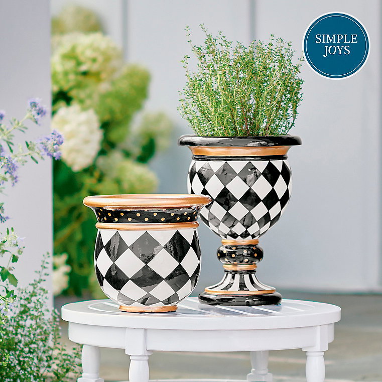 Zara Painted Mini Planters