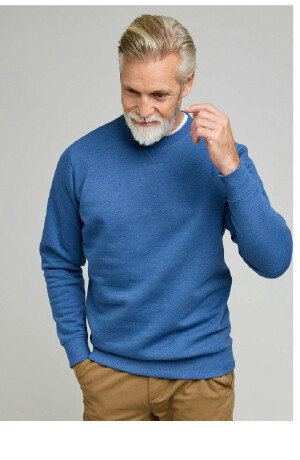 Cotton Crew Neck Sweatshirt